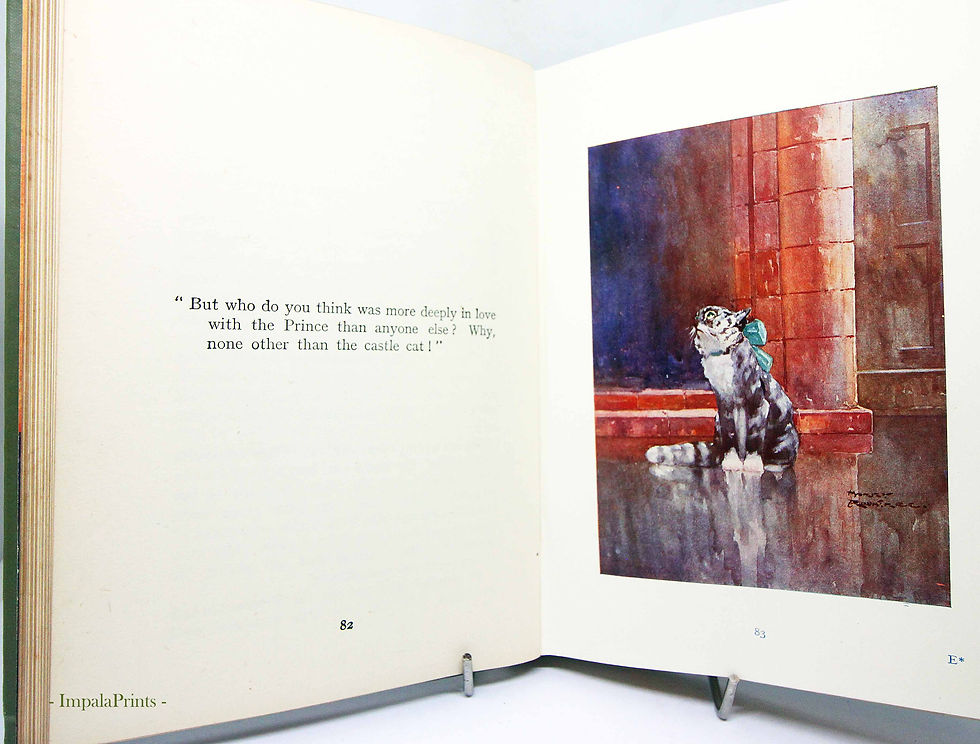 Thumbnail: Aesops Fables, Stories gifts Vintage childrens Book  Kids Book antique gift idea