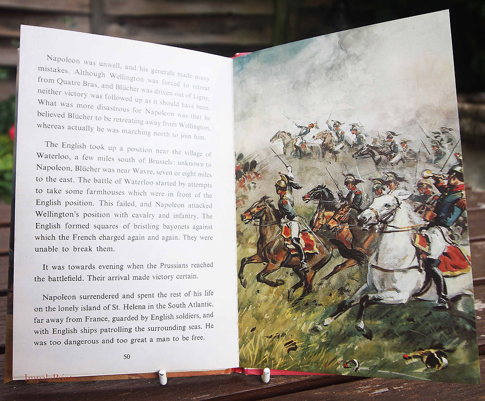 Thumbnail: Napoleon History book Ladybird Book Children's 1968 uk collectable Vintage factu