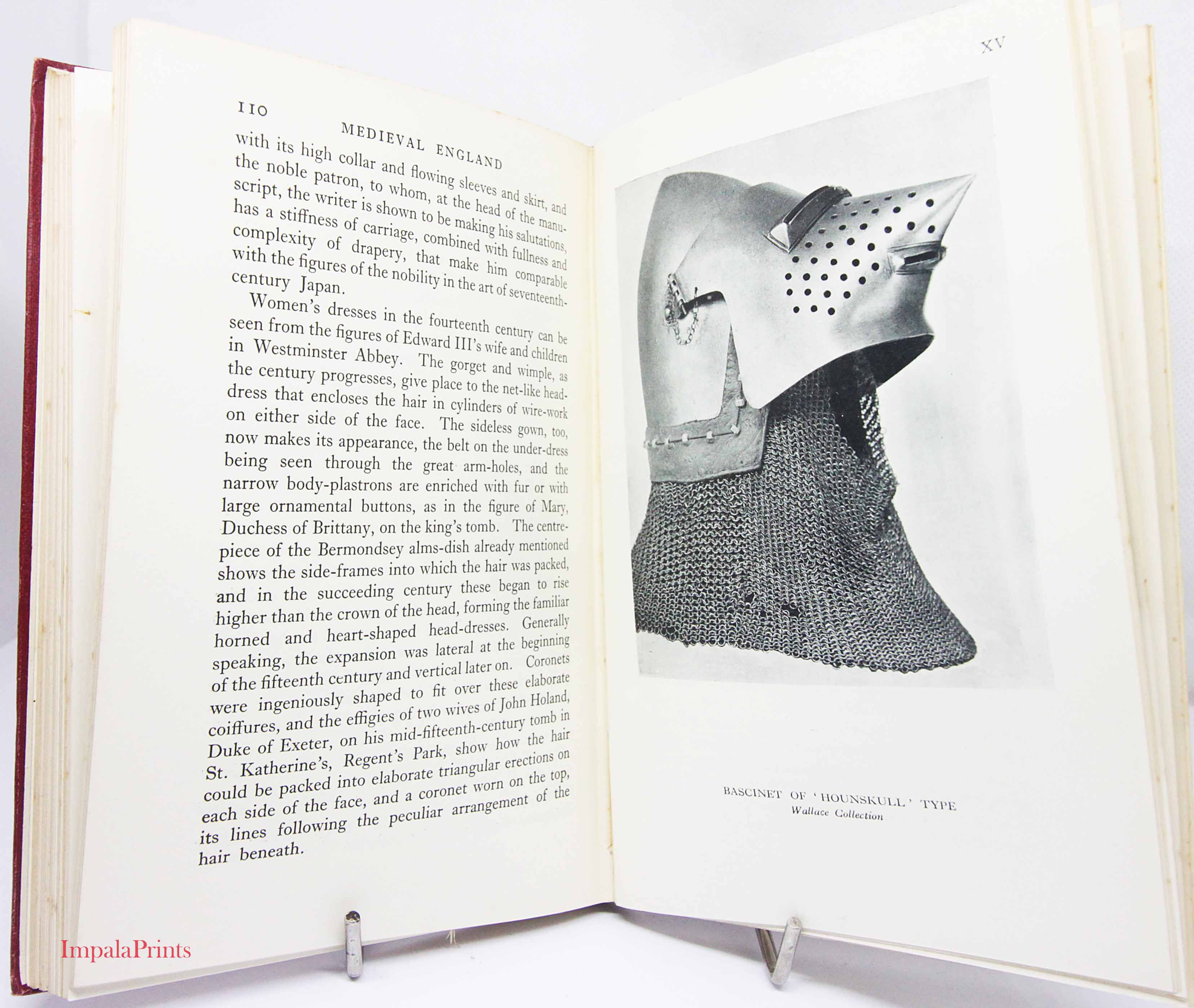 Medieval England 1934 History Book