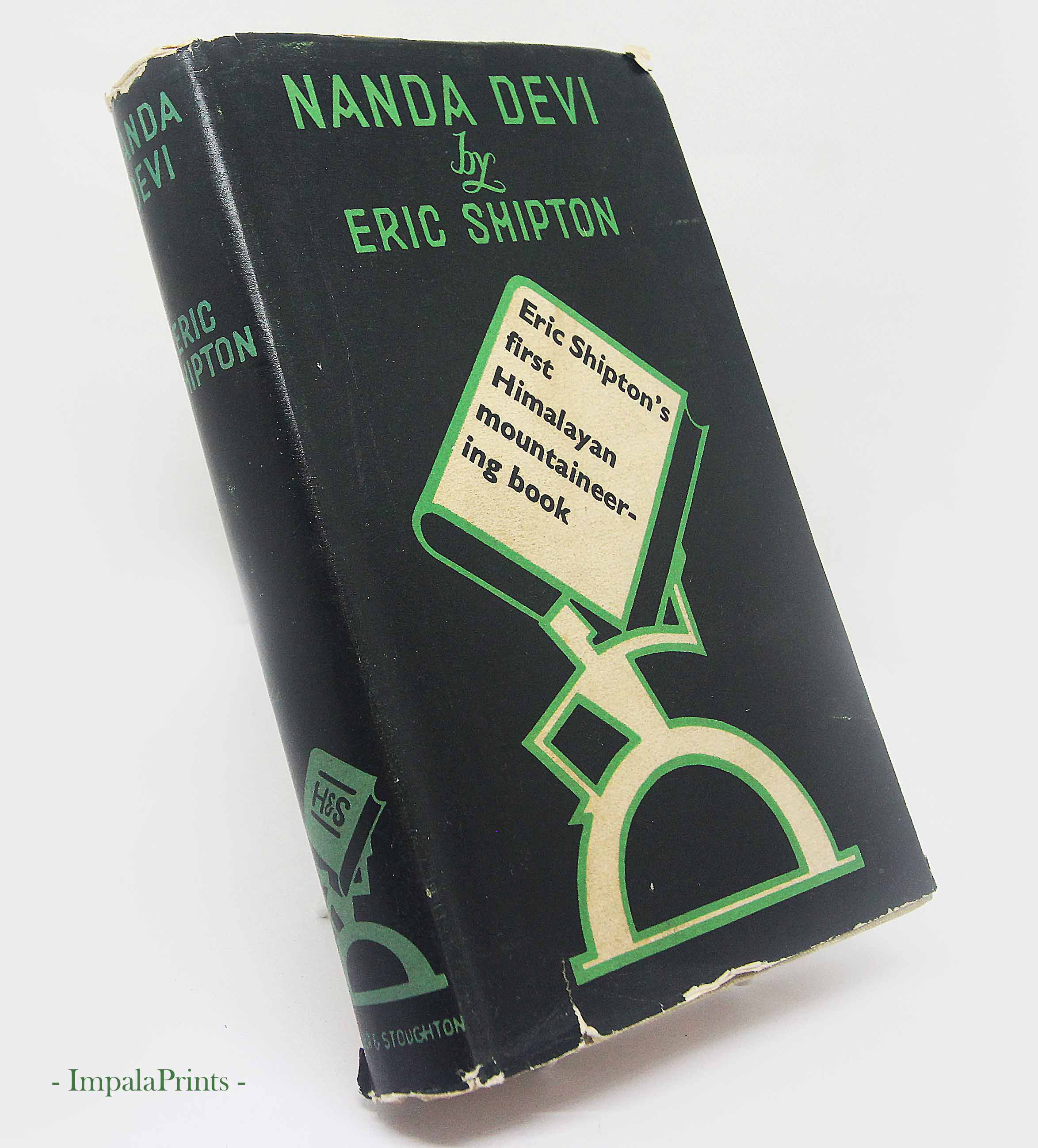 Mountaineering book Nanda Devi 1939 – Himalayan expedition climbing book travel