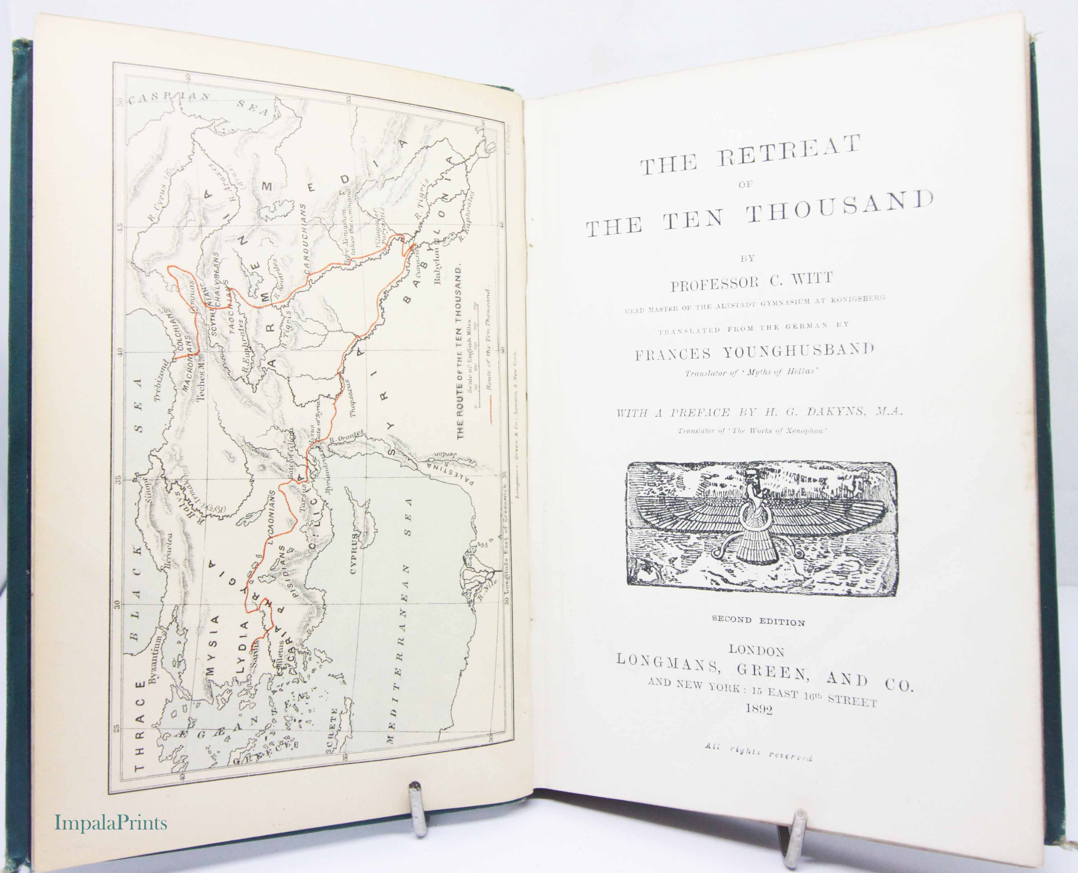 Retreat Of the Ten Thousand 1892