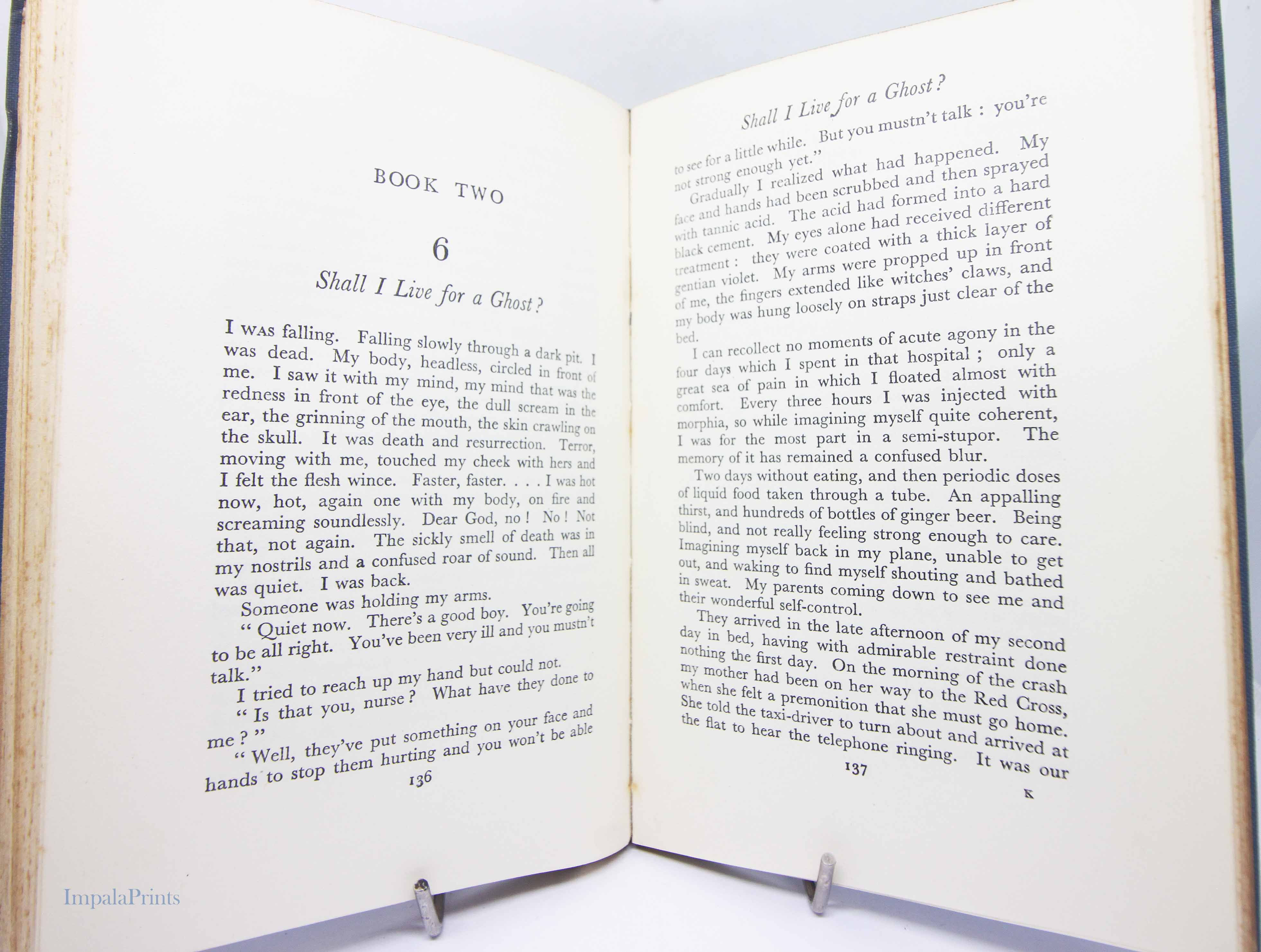The Last Enemy Richard Hillary Battle of Britain 1943 World War Two aviation Air
