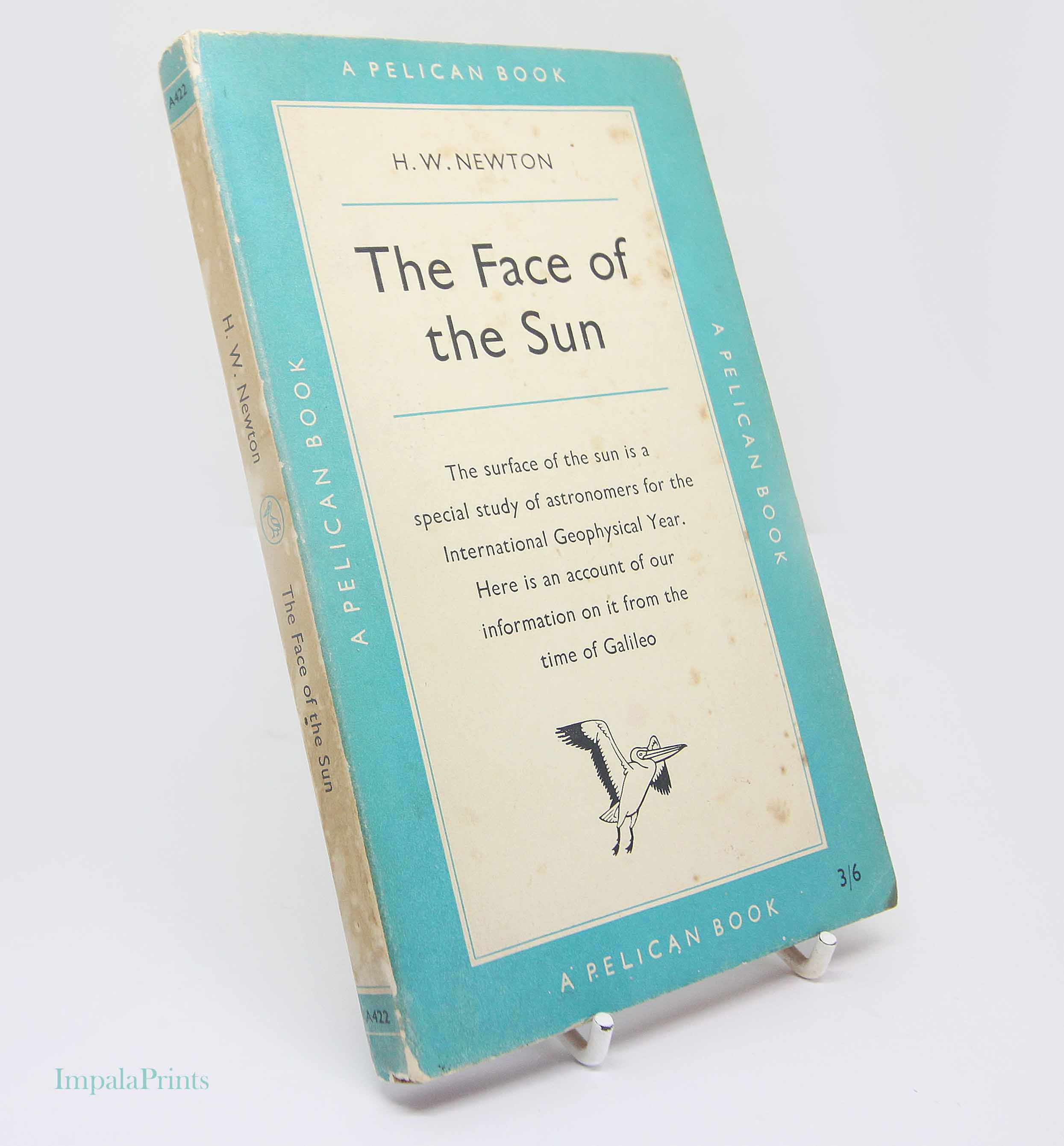 Face of the Sun 1958 Astronomy Science paperback book History science physics
