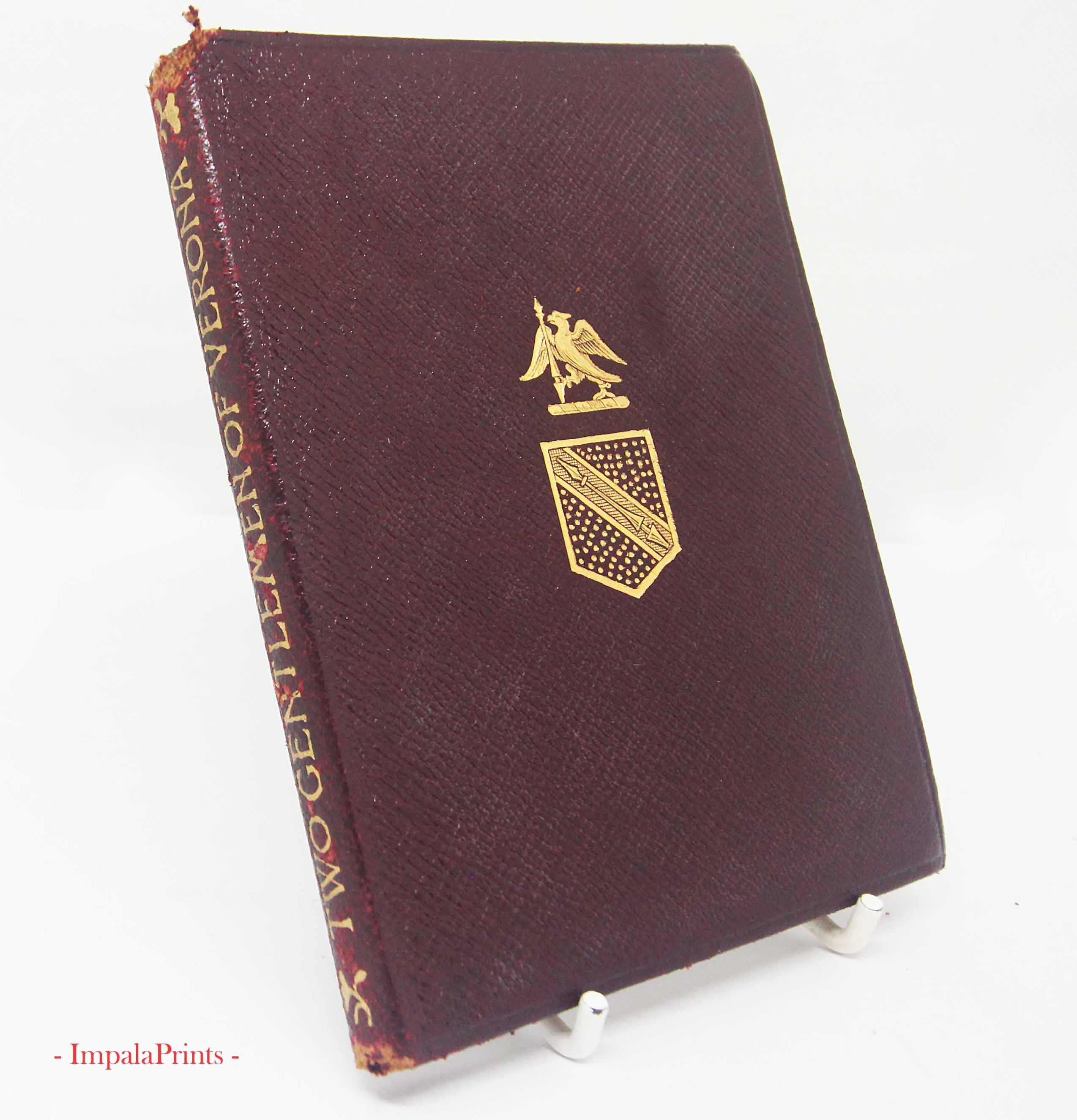 Two Gentlemen Of Verona Shakespeare 1910 Vintage pocket book English Literature