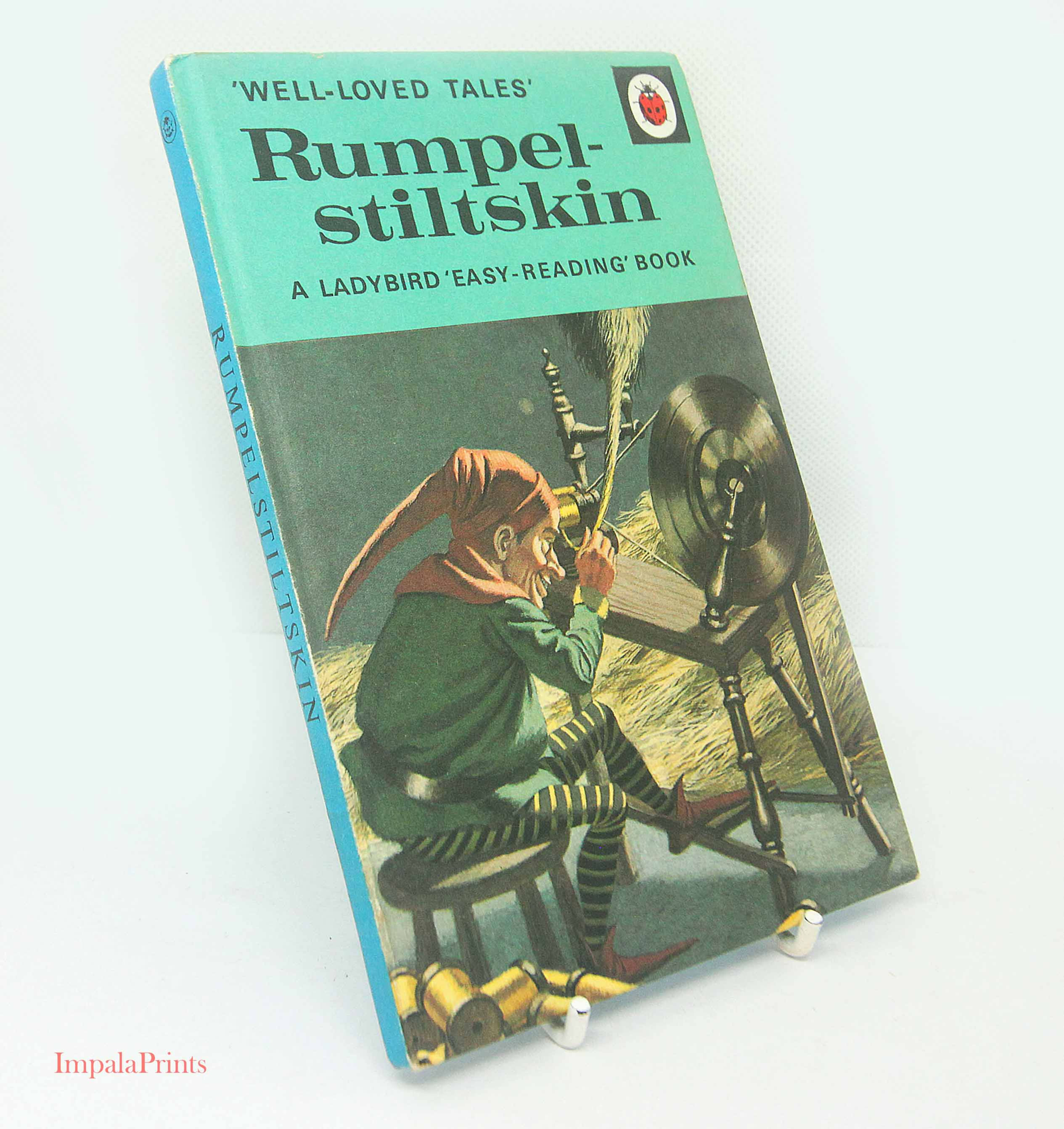 Rumpelstiltskin Vintage 1969 Ladybird Book | Illustrated Fairy Tale, Retro Child