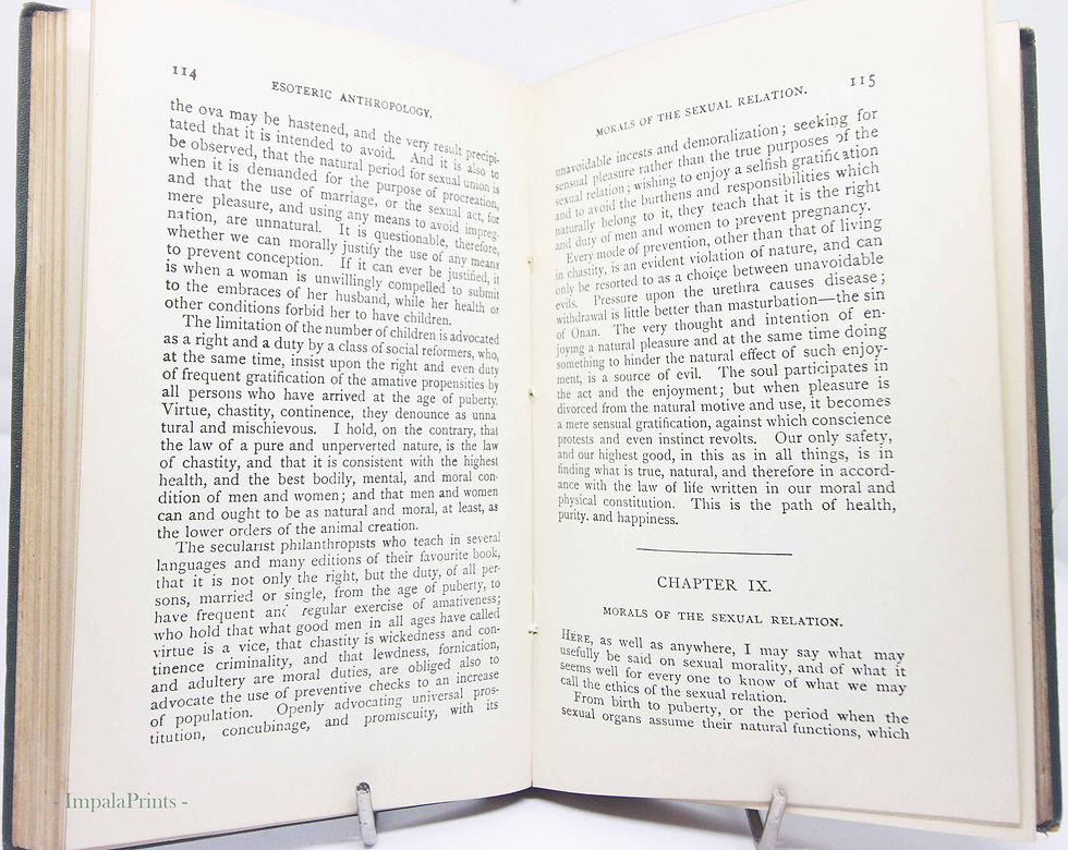 Thumbnail: Esoteric Anthropology Antique Natural History 1910 Surgery Medical Vintage Illus