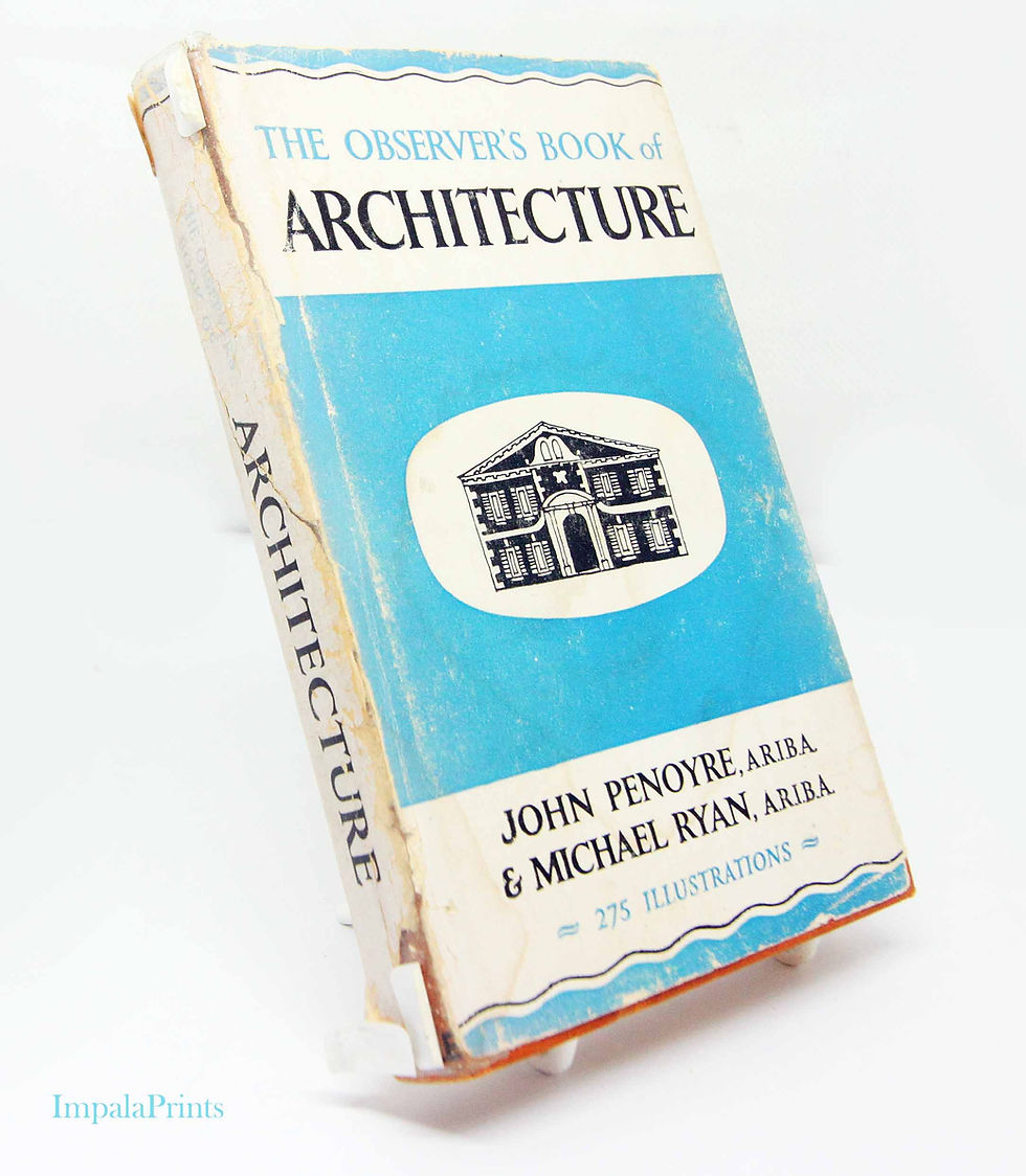 Thumbnail: Architecture and Buildings Vintage old book Handbook textbook Architect old book
