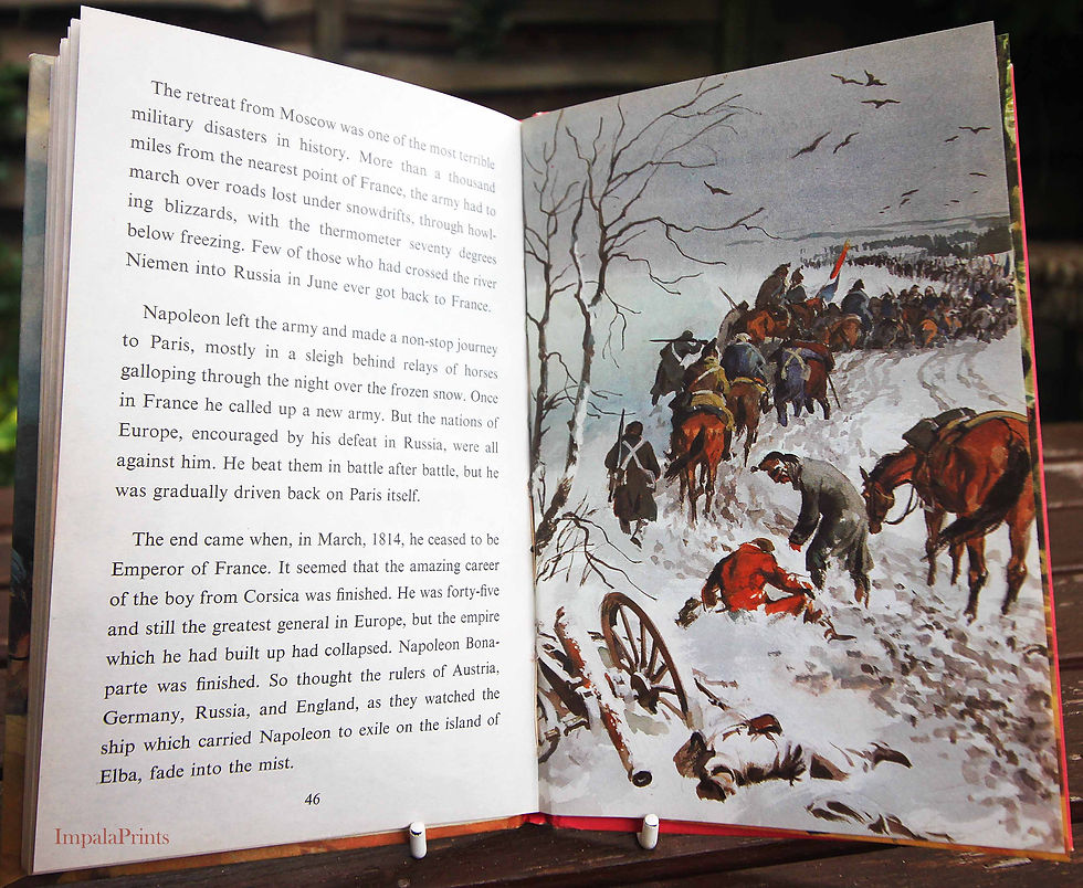 Thumbnail: Napoleon History book Ladybird Book Children's 1968 uk collectable Vintage factu