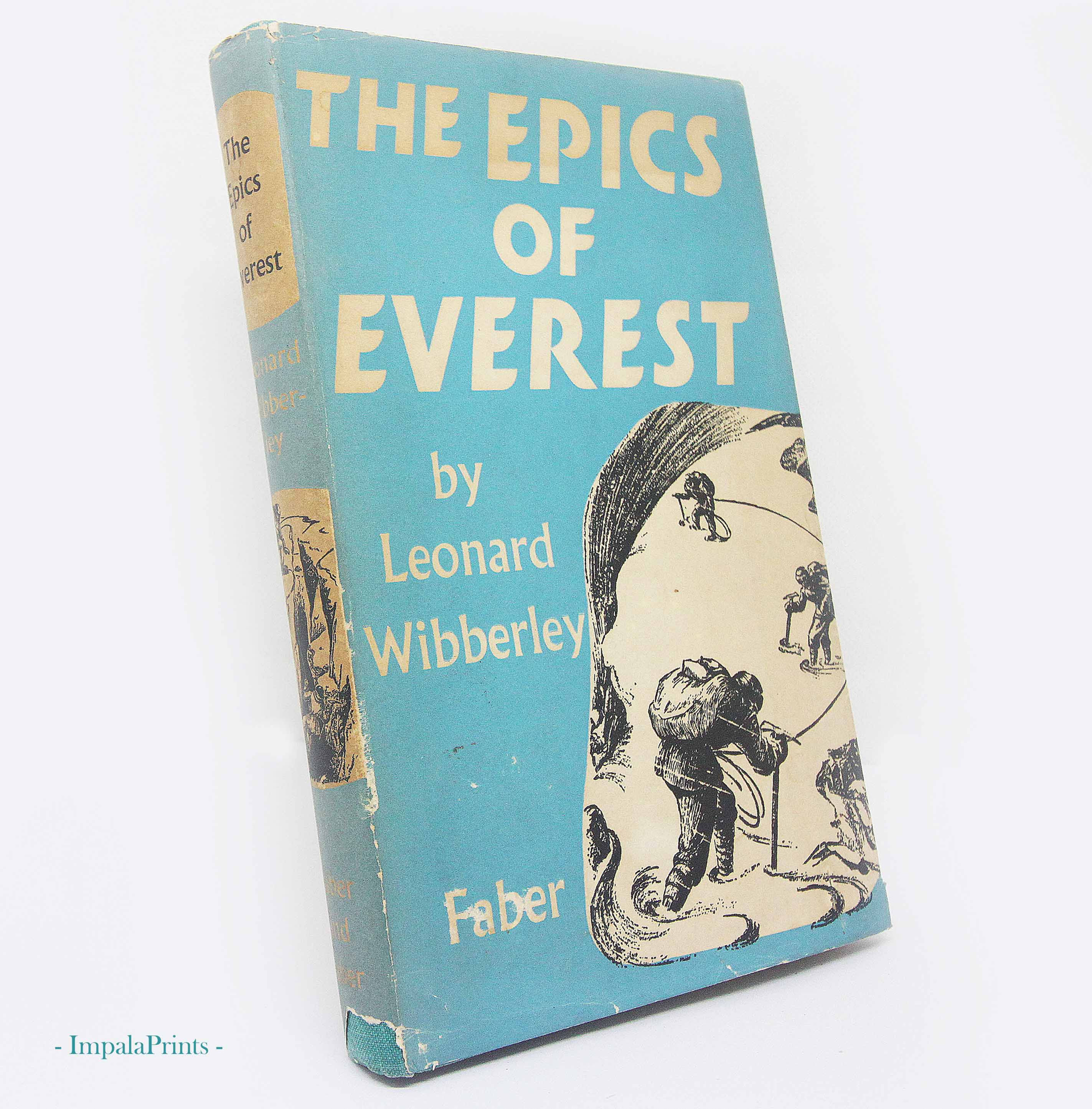 The Epics of Everest – Vintage Illustrated Mountaineering Adventure Book, Everes