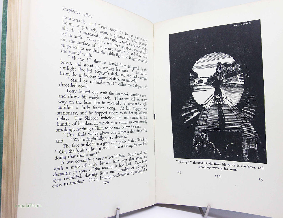 Thumbnail: Explorers Afloat" by Garry Hogg (1940)