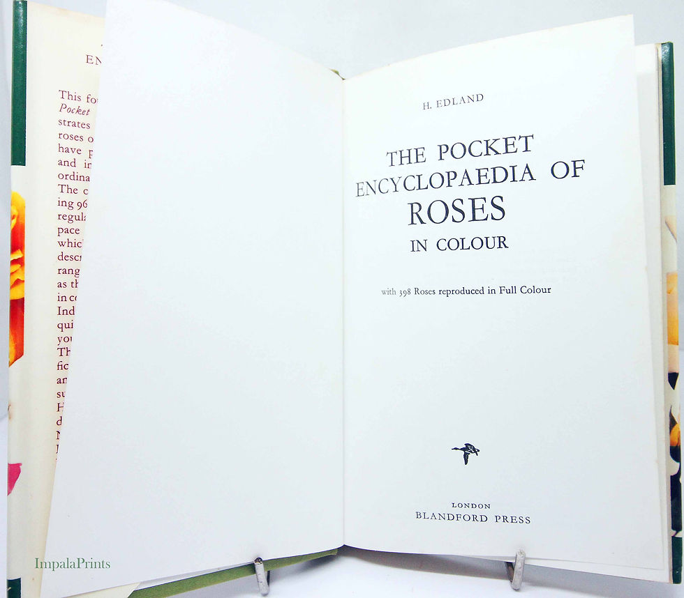 Thumbnail: Rose Book, Roses In Colour