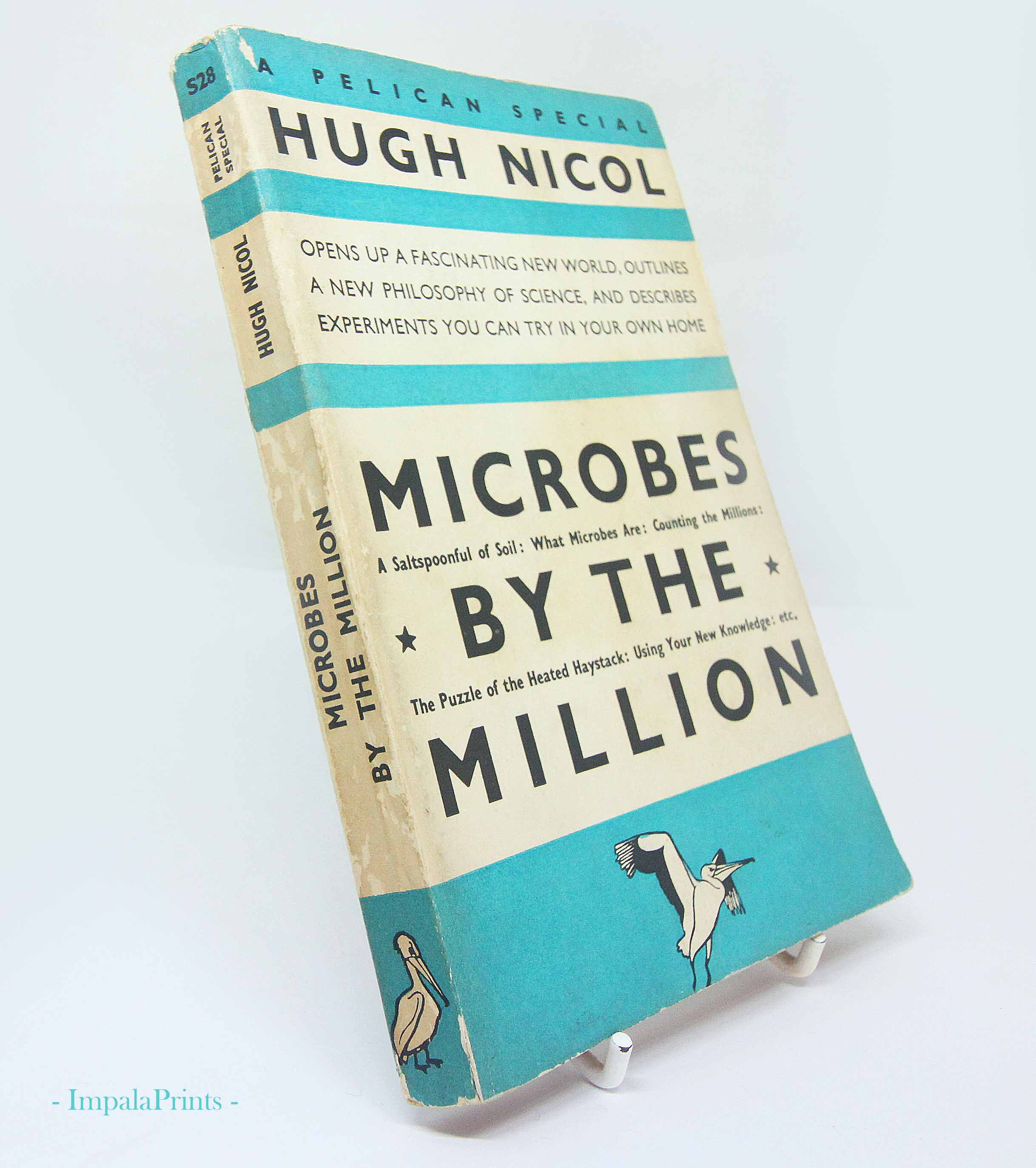 Microbes By the Million Science book Biology Illustrated guide to the old guide