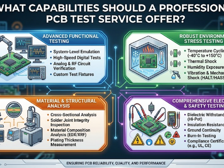 What Capabilities Should a Professional PCB Test Service Offer?