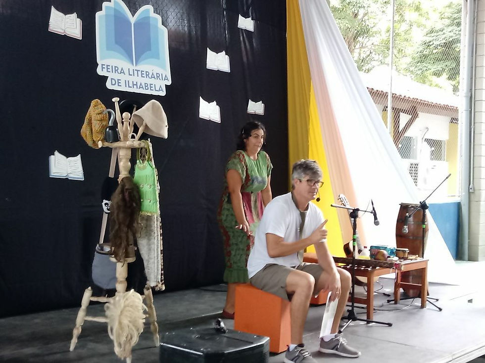Feira literária de Ilhabela 2018.