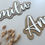 Miniaturbild: Modernes Namensschild