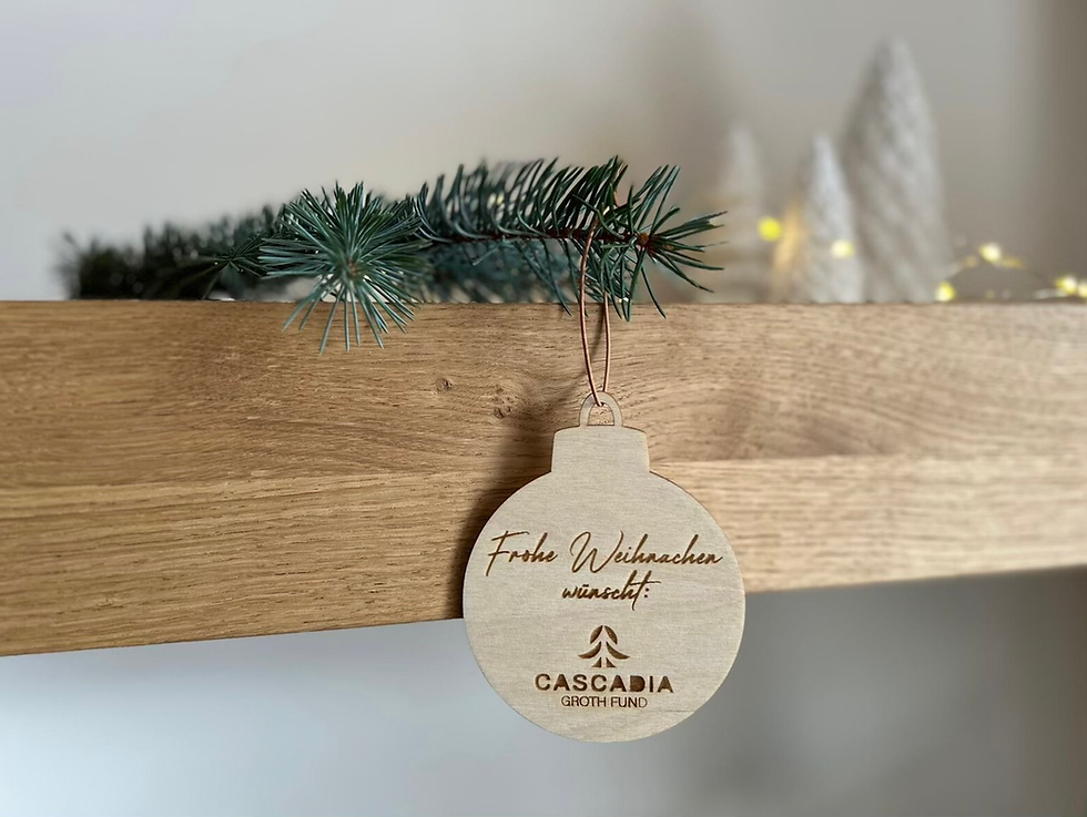 Mitarbeitergeschenk zu Weihnachten {personalisierte Christbaumkugel}, Titelbild