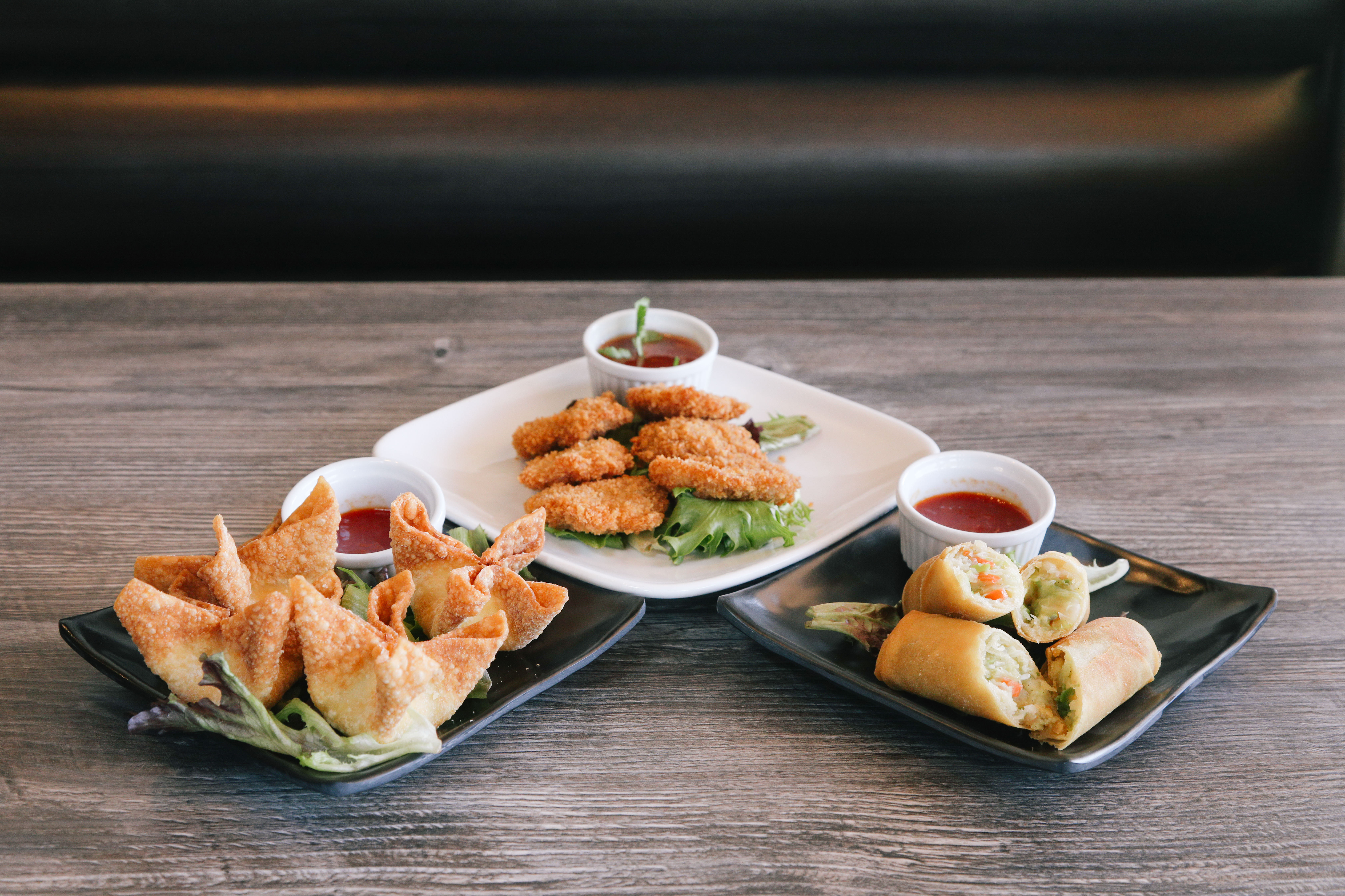 Arranged Food and Objects