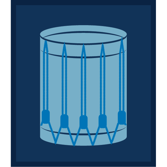 Blue Musician Badge