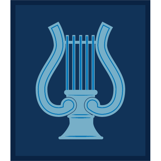 Blue Musician Badge