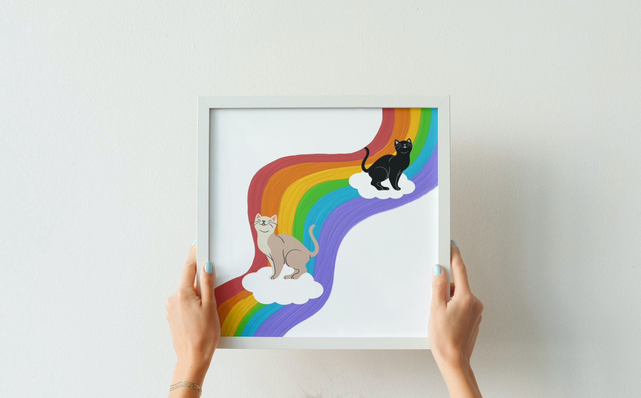 Arte Digital - Na Crista do Arco Íris