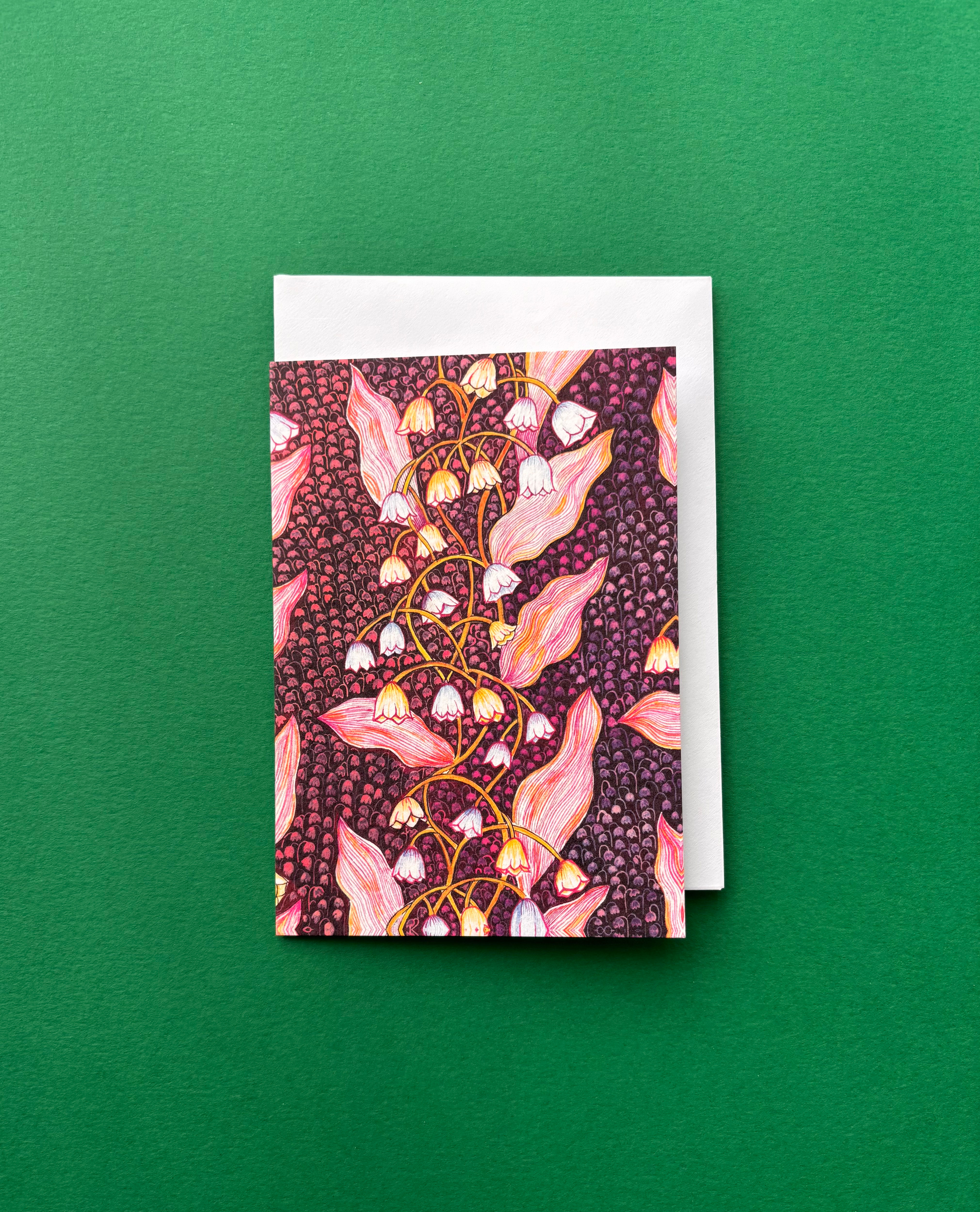 Blank Card-Lily Of The Valley