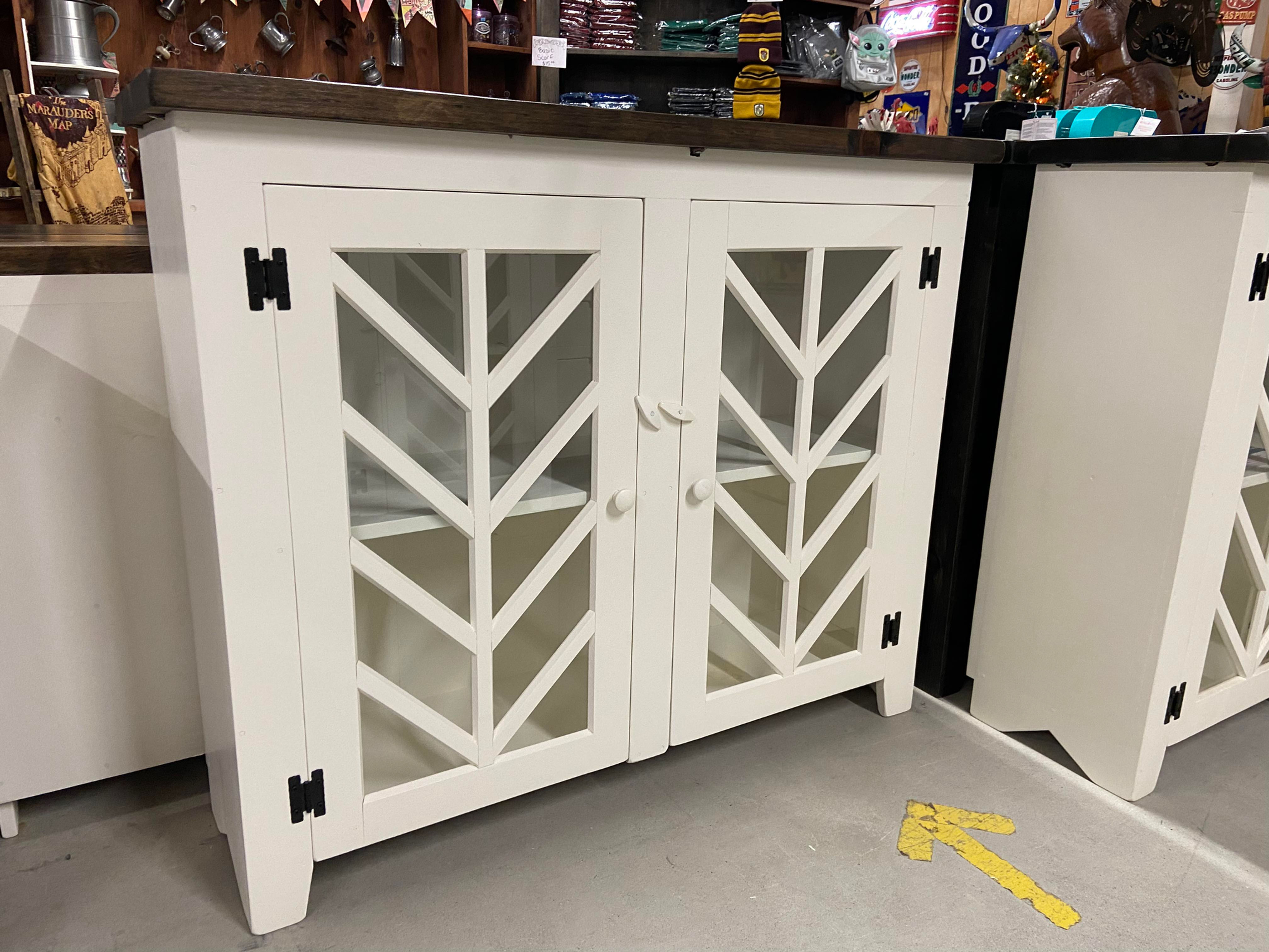 Amish 2 Feather Window Sideboard- 2 Depths