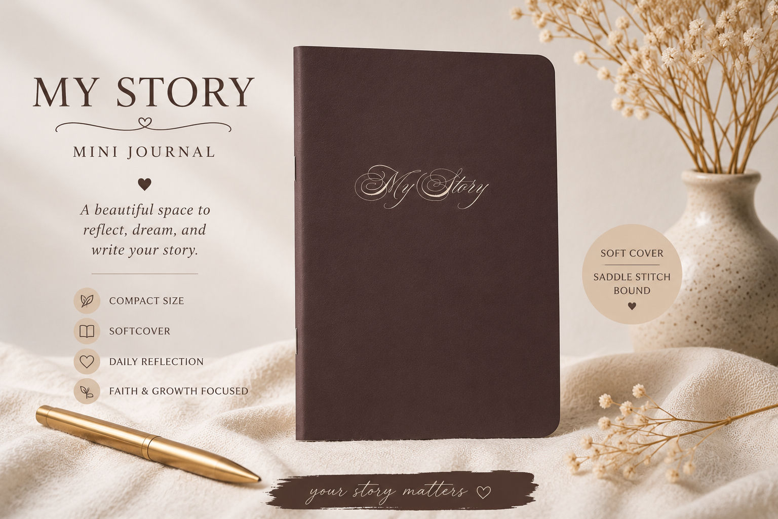 Abundantly More Journal Mini Journal