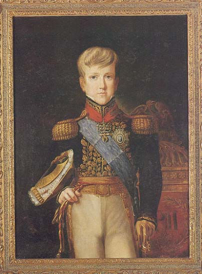 Infante Dom Pedro II com 12 anos