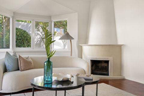 Before transformation: Exterior/interior view of a property in Cascais showing original design and layout prior to Riviera & Co’s luxury renovation