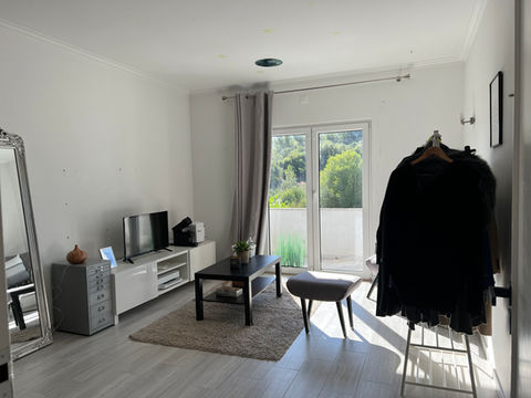 Before transformation: Exterior/interior view of a property in Cascais showing original design and layout prior to Riviera & Co’s luxury renovation
