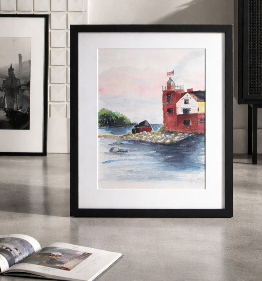 Lighthouse by the Sea