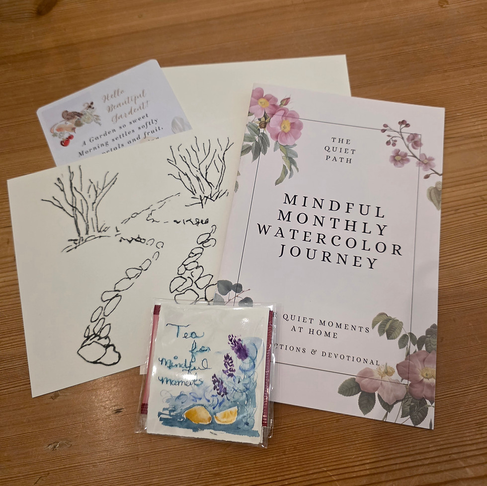 Thumbnail: The Quiet Path-Mindful Monthly WatercolorJourney