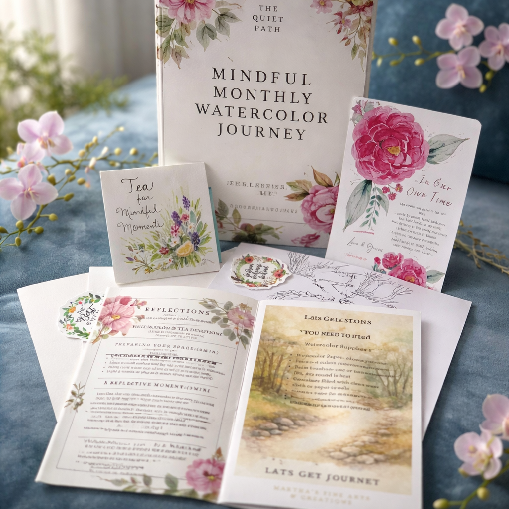 Mindful Moments Watercolor Journey