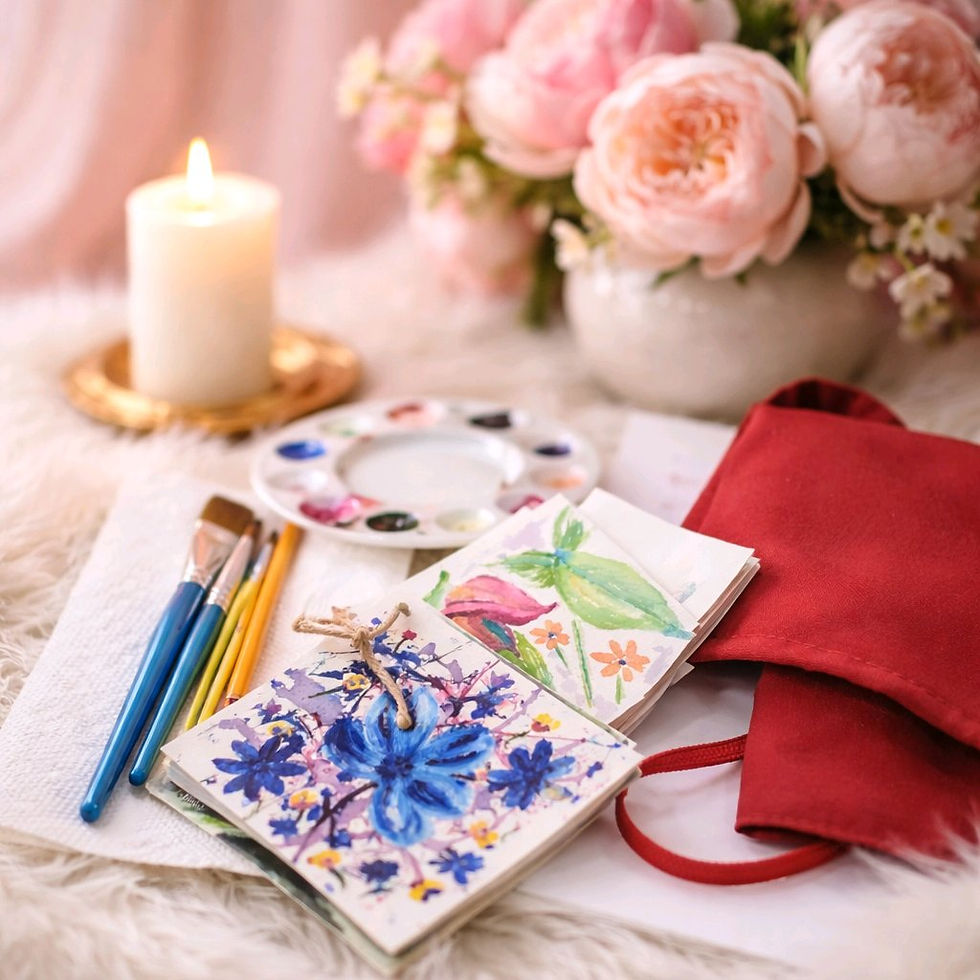 Thumbnail: Mindful Moments Watercolor Journey