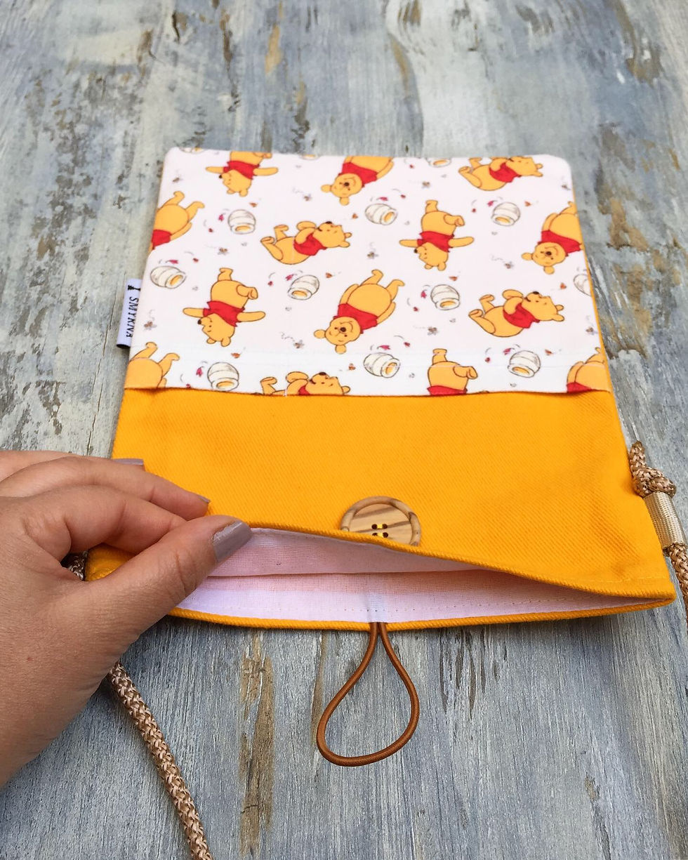 Küçük resim: Kitap Kılıfı - Kitap Çantası ( Book Sleeve ) , Winnie The Pooh