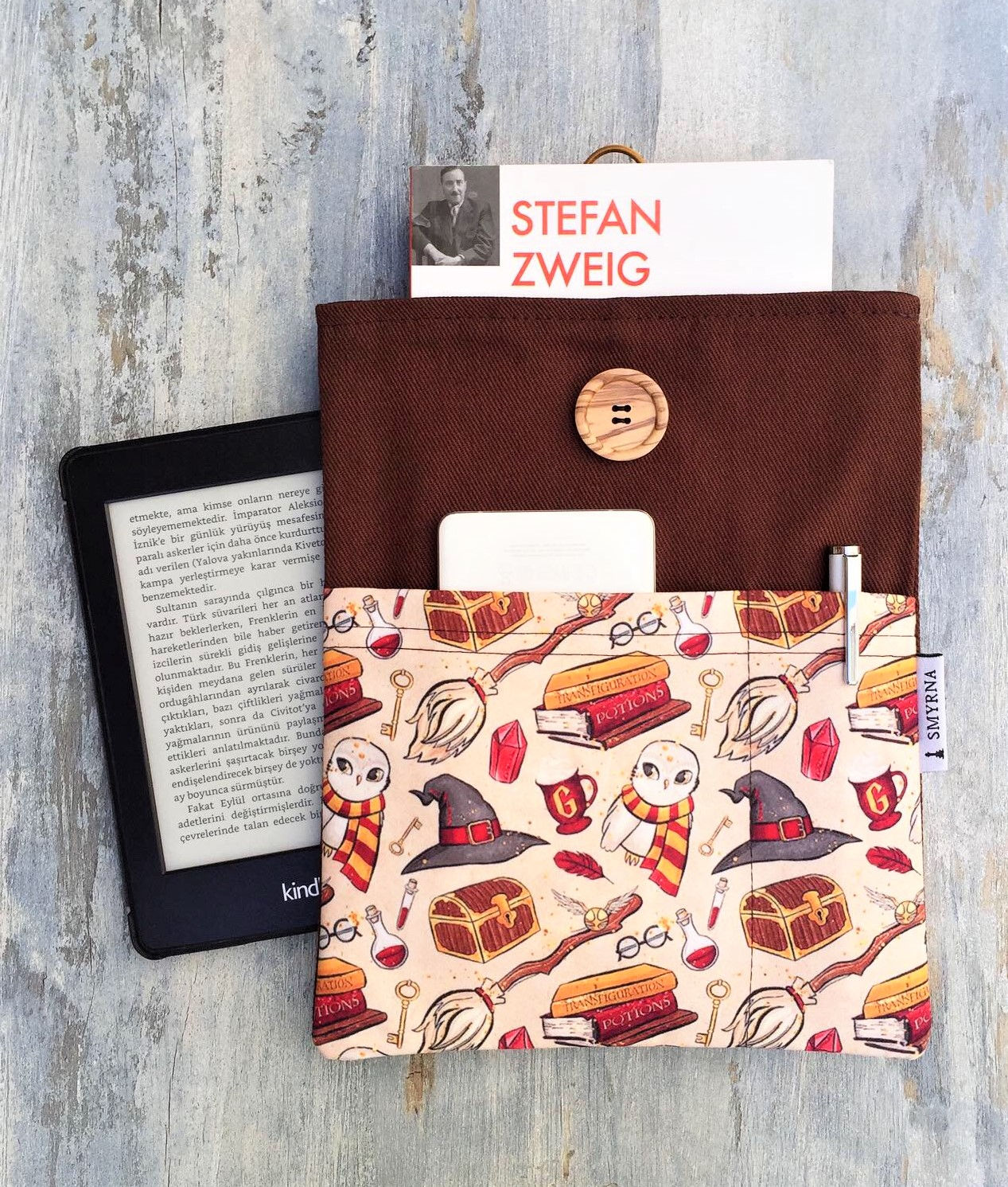 Kitap Kılıfı - Kitap Çantası ( Book Sleeve ) , Harry Potter