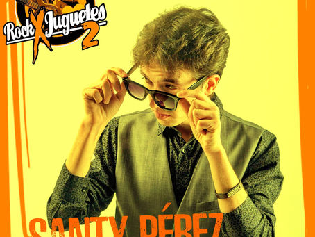 Santy Pérez repetirá en el Rock X Juguetes.