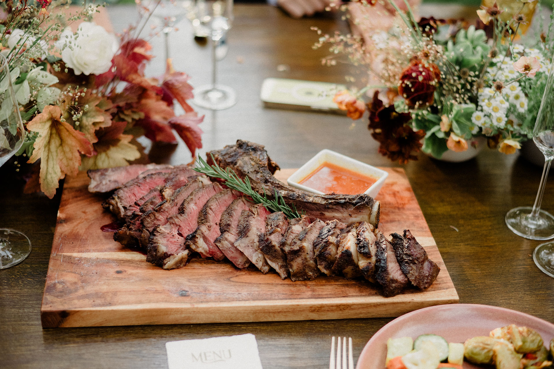 Dreaming of a Montana destination wedding? Get inspired by this celebration with mountain views, local pottery, tomahawk steaks, and Glacier Park adventure!