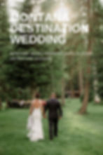 Dreaming of a Montana destination wedding? Get inspired by this celebration with mountain views, local pottery, tomahawk steaks, and Glacier Park adventure!