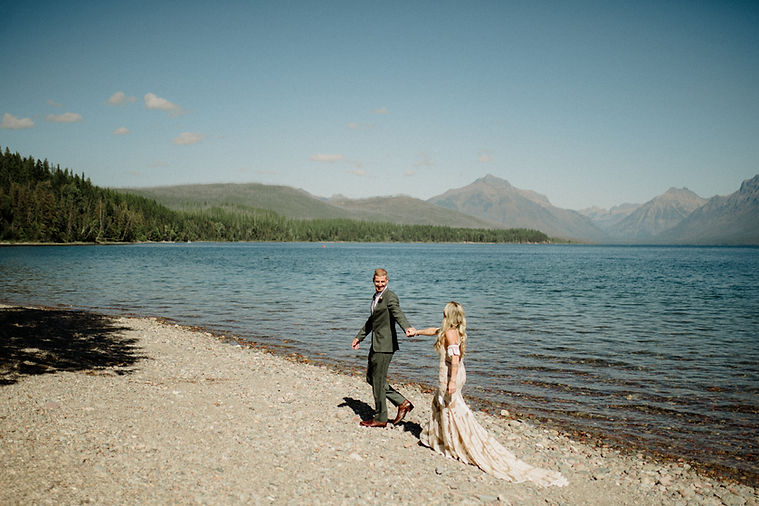 071 Paddle Ridge Wedding_Glacier National Park Wedding_Montana wedding photographer_Kirste