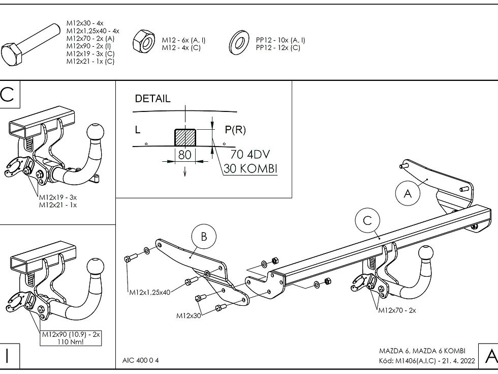 Miniatiūra: MAZDA 6 2012-