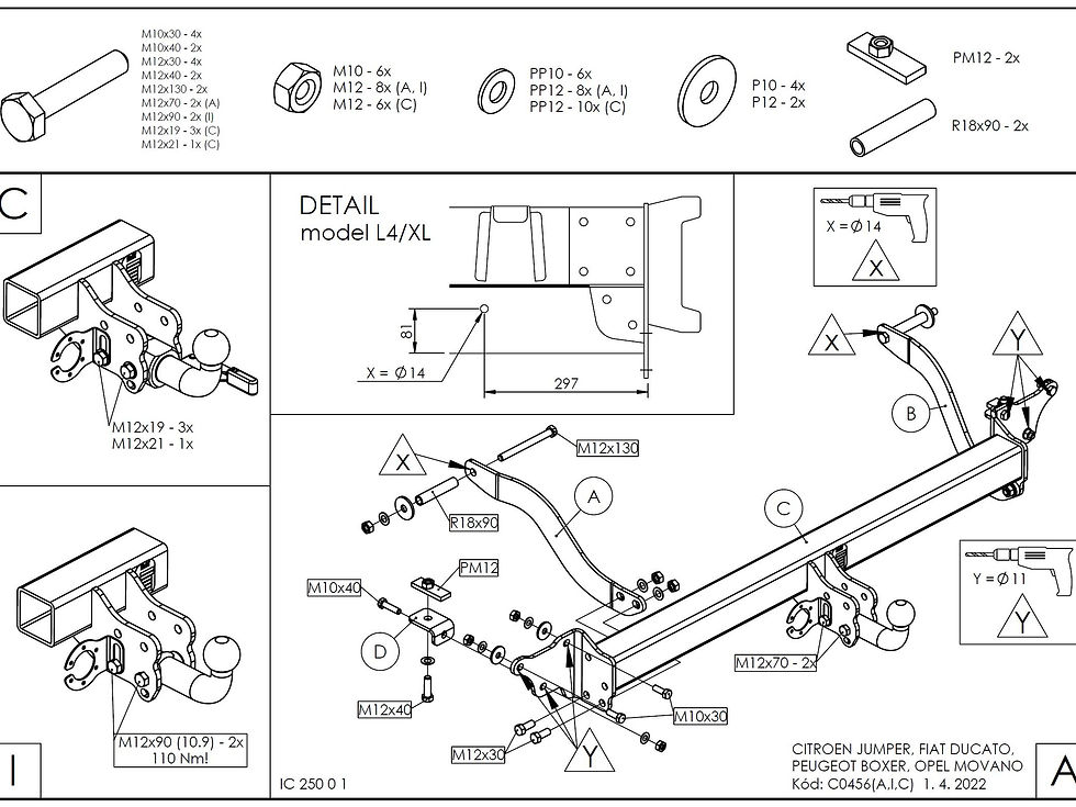 Miniatiūra: OPEL Movano krovininis 2022-