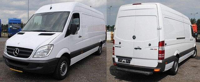 Miniatiūra: Kablys MERCEDES SPRINTER W906 su laiptu nuo 2006m.