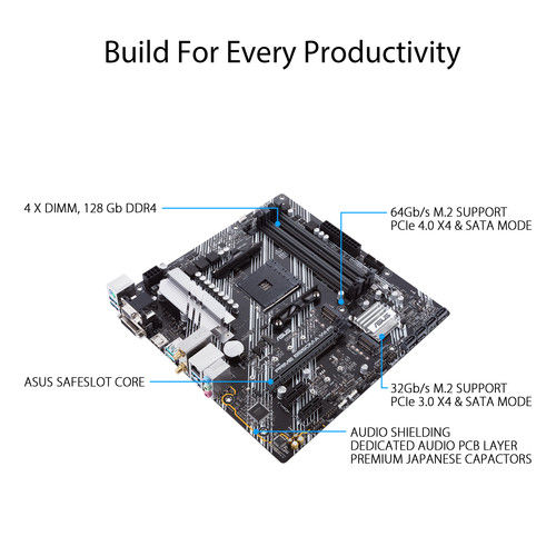 Miniatura: Motherboards  Asus PRIME B550M-A