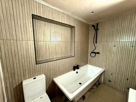 Wooden wall tile panel tiling services