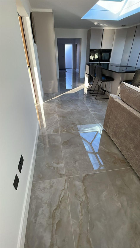 Kitchen floor tiling services