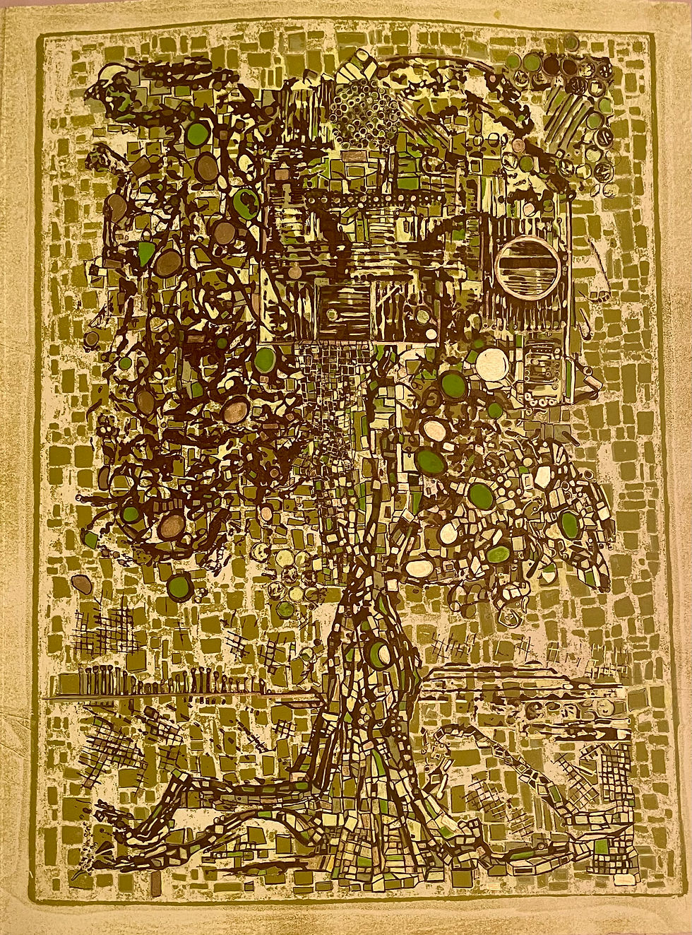 Mechanical Magical Tree inspired by Klimt