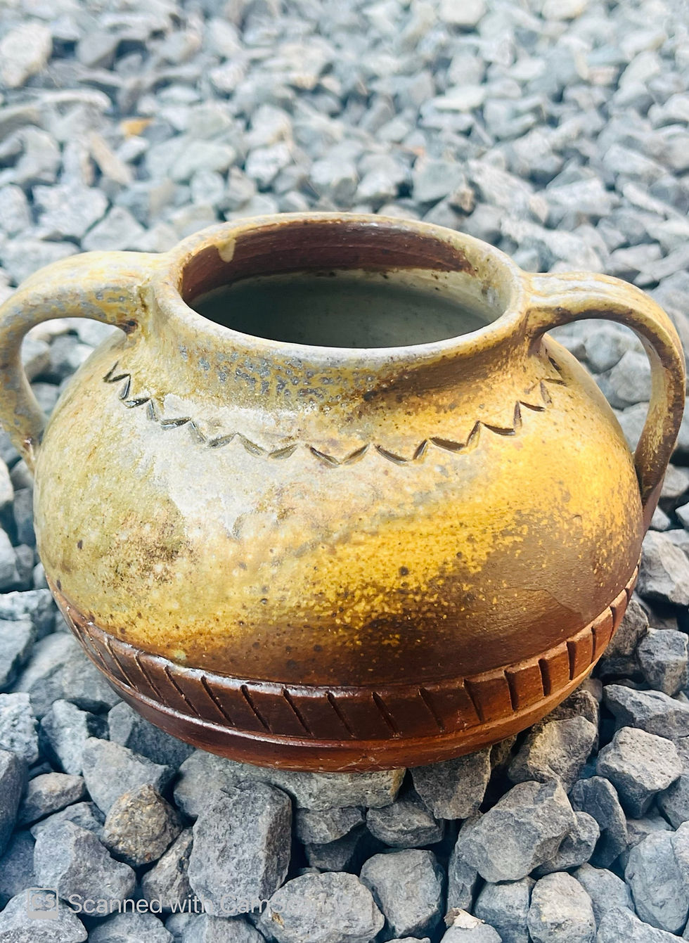 Vamsi_Kaza_Wood fired Stoneware Pot.JPG