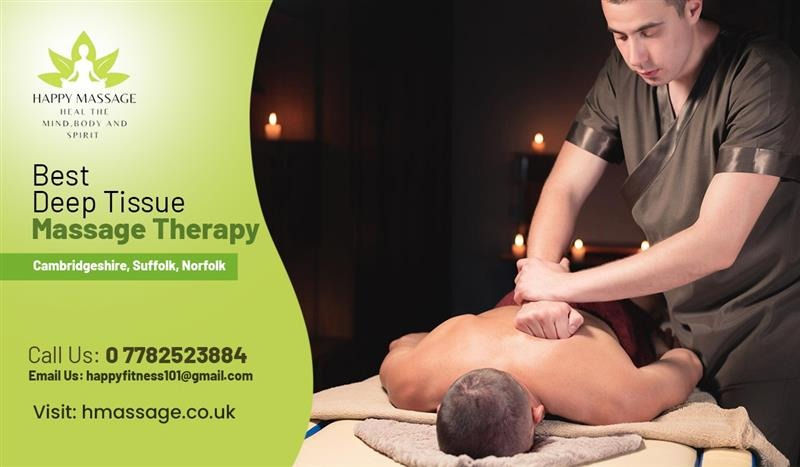 “Best deep tissue massage therapy Cambridgeshire” Suffolk” Norfolk”