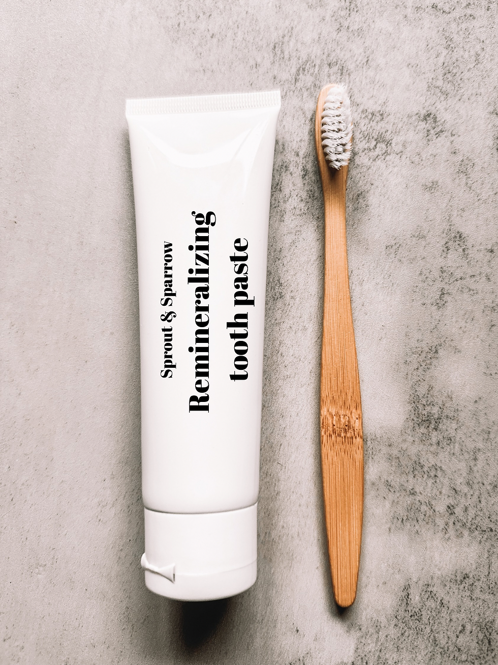 Remineralizing tooth paste